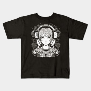 Cute Kawaii Girl Kids T-Shirt